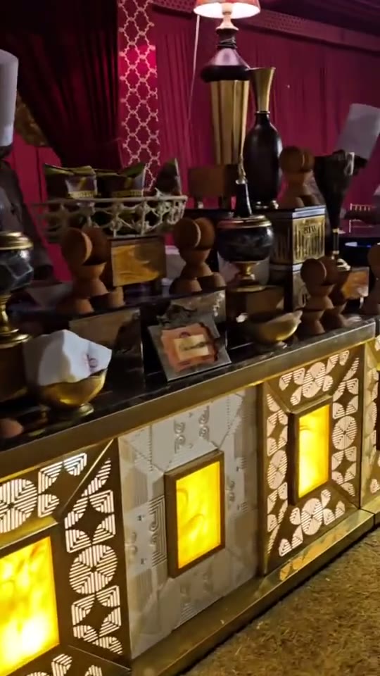 Illuminated Buffet Counters